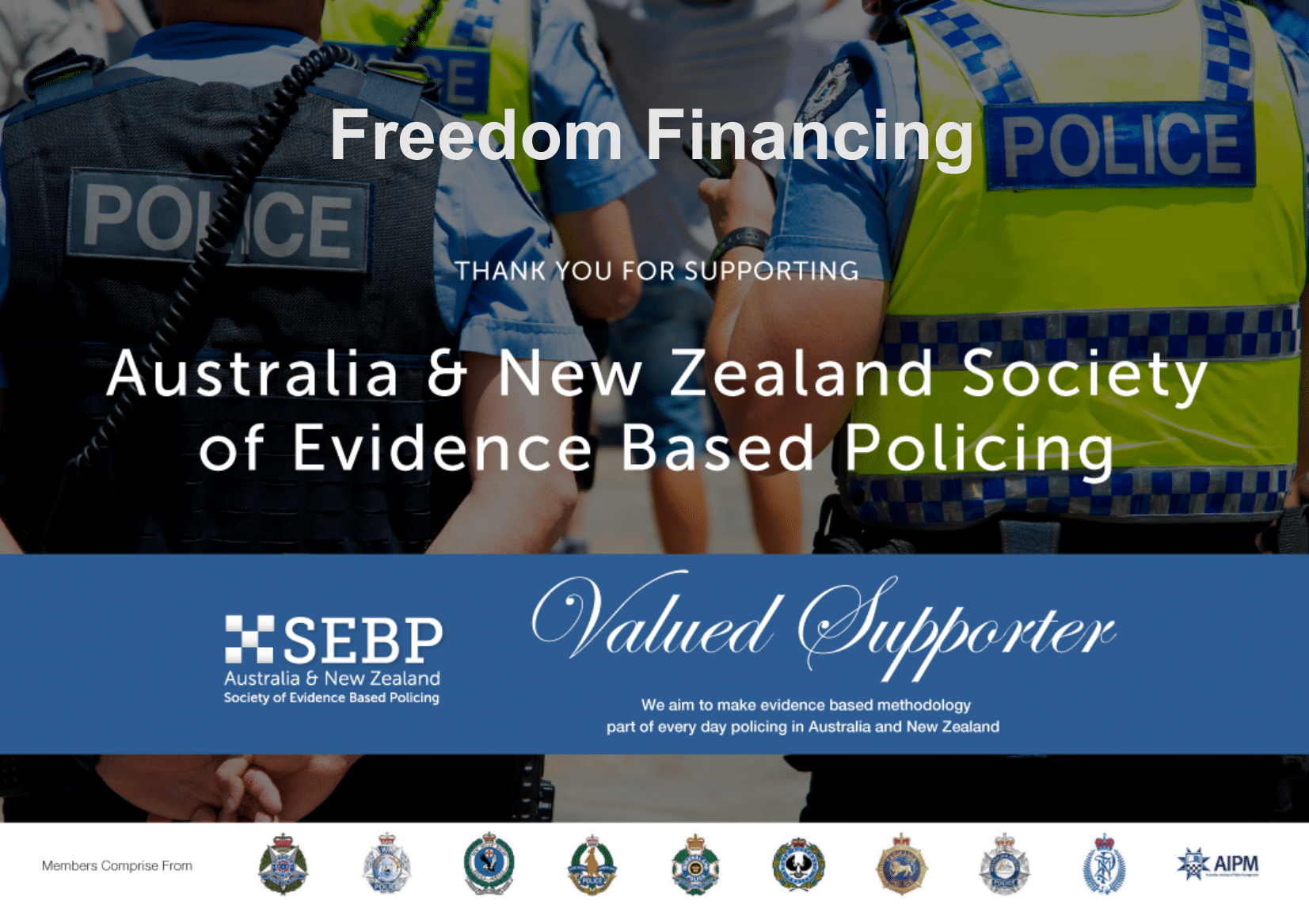 Australian & New Zealand - Society of Evidence Based Policing Australian & New Zealand - Society of Evidence Based Policing logo